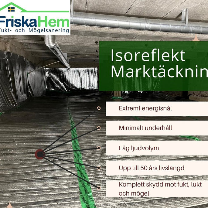 Energispara med Isoreflekt marktäckning! - Båstad