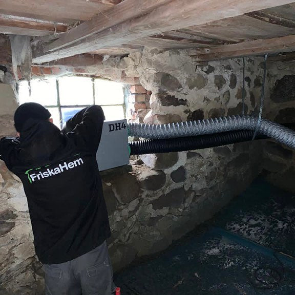 Installation utav DH4 i Landskrona