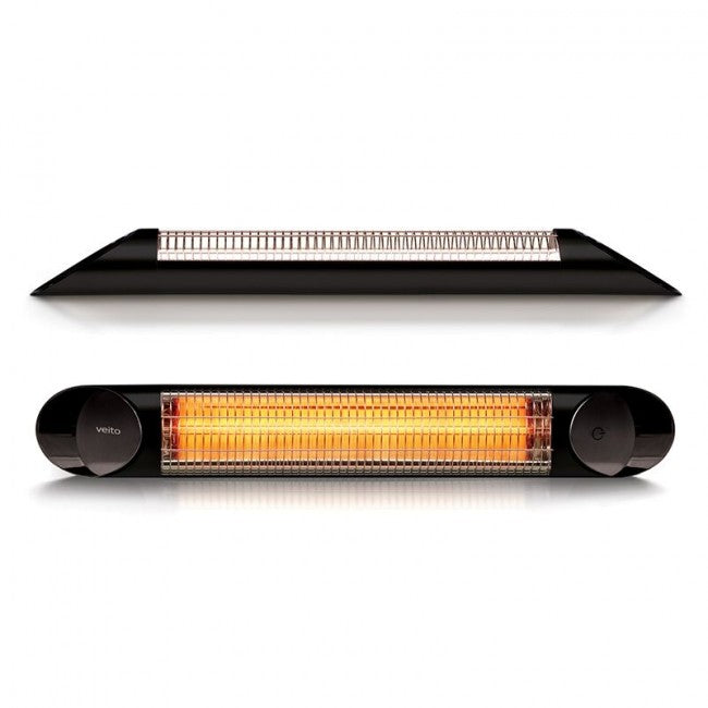 Veito Blade S infravärme svart 2,5 kW