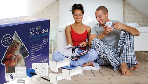 Fresh Ventilationspaket 75kvm