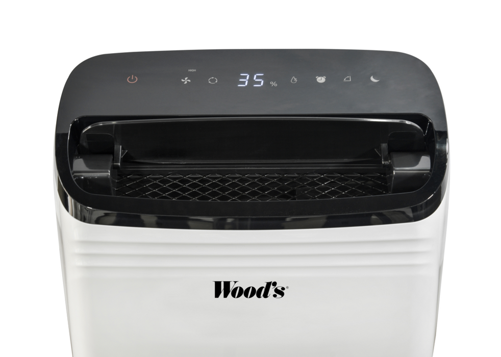 Luftavfuktare Woods MDK21 - Manöverpanelen