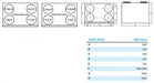 Ritningar och diagram för Acetec EvoAir A590T G1 Ventilationsaggregat