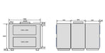 Acetec EvoAir A2 G1 Ventilationsaggregat - Ritning