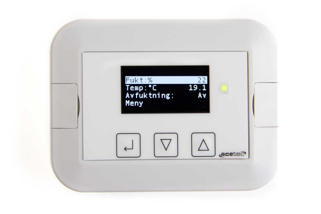 Display för Acetec Avfuktare EvoDry 12P