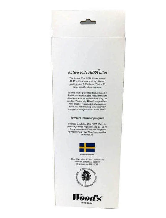 Wood's Active ION HEPA filter för 300-serien